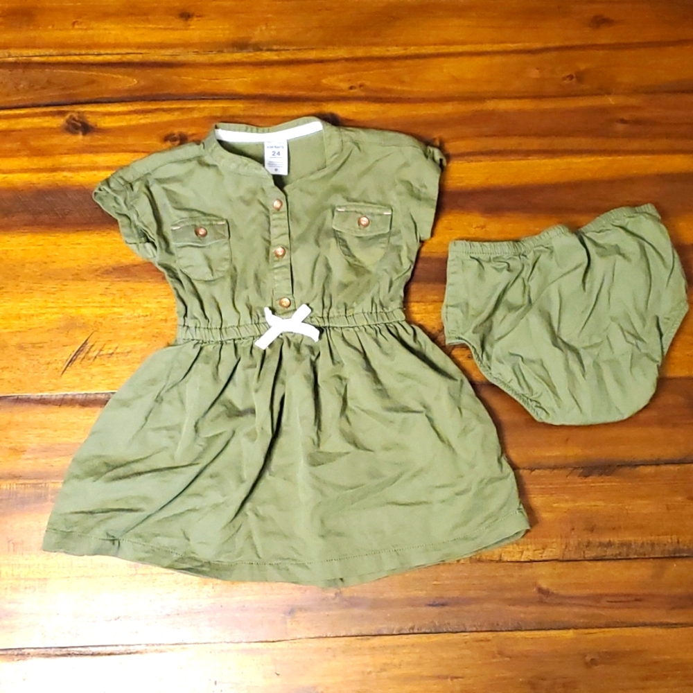 Green Dress Set, 24M